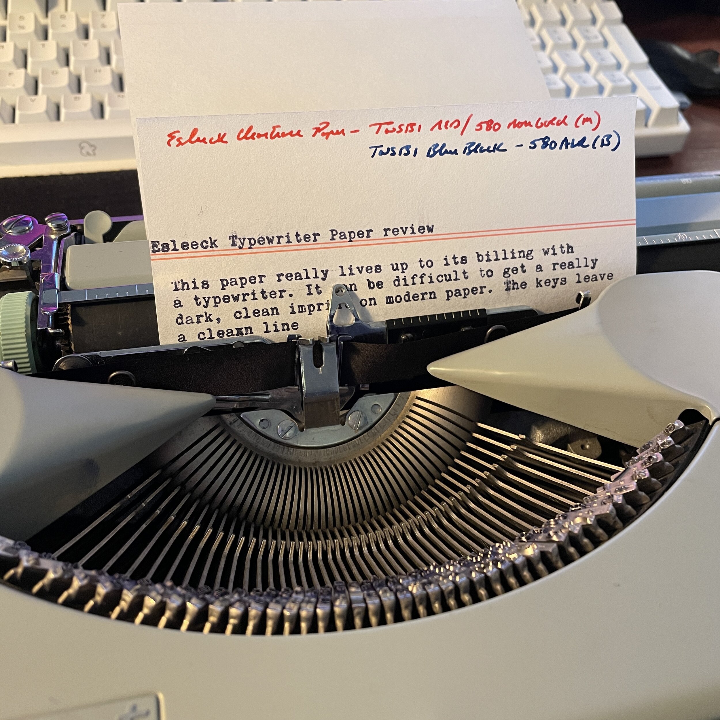 Typewriter Paper - Baronial Ivory Laid Finish – Legalcraft Company