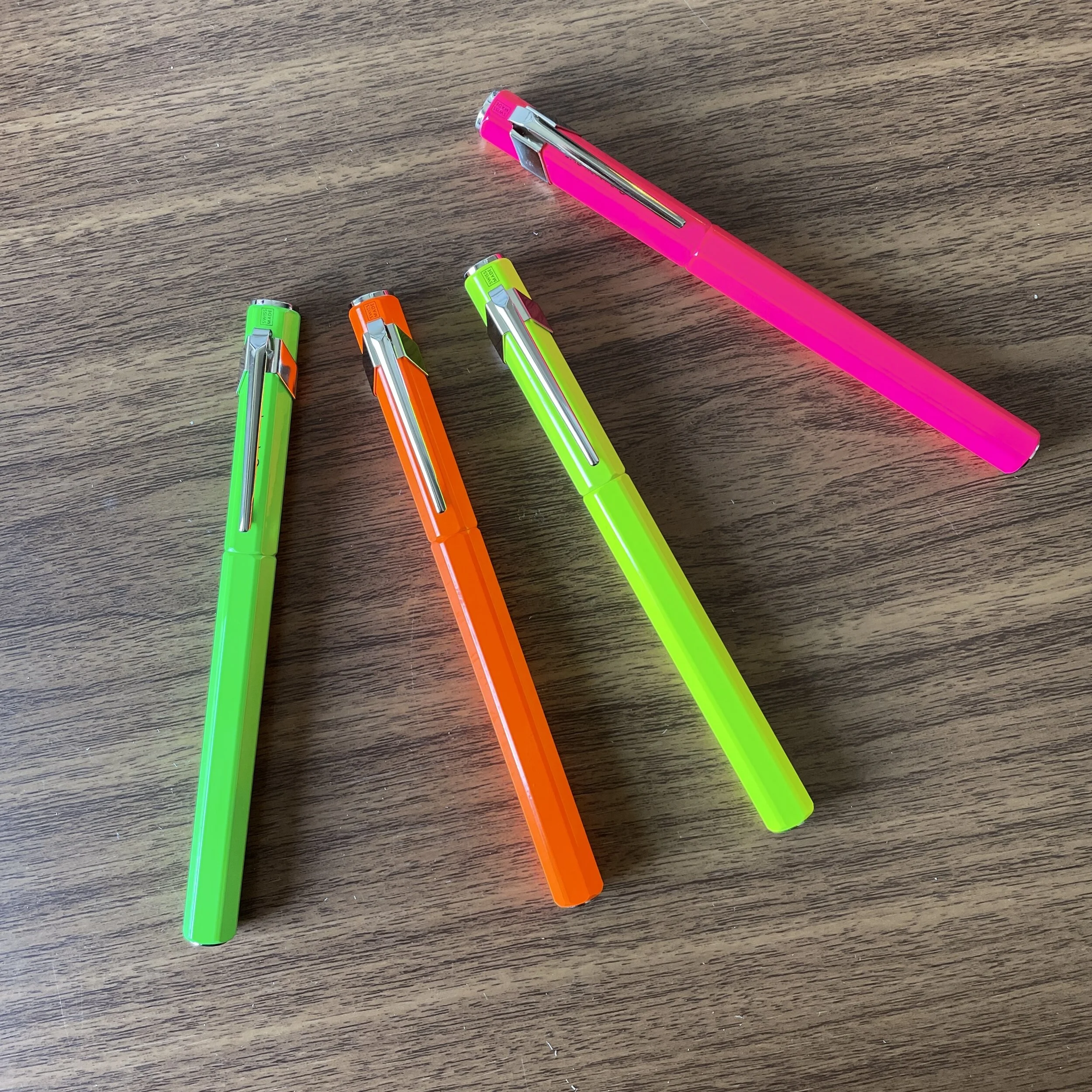 Caran d'Ache 849 Fountain Pen Fluor Colors