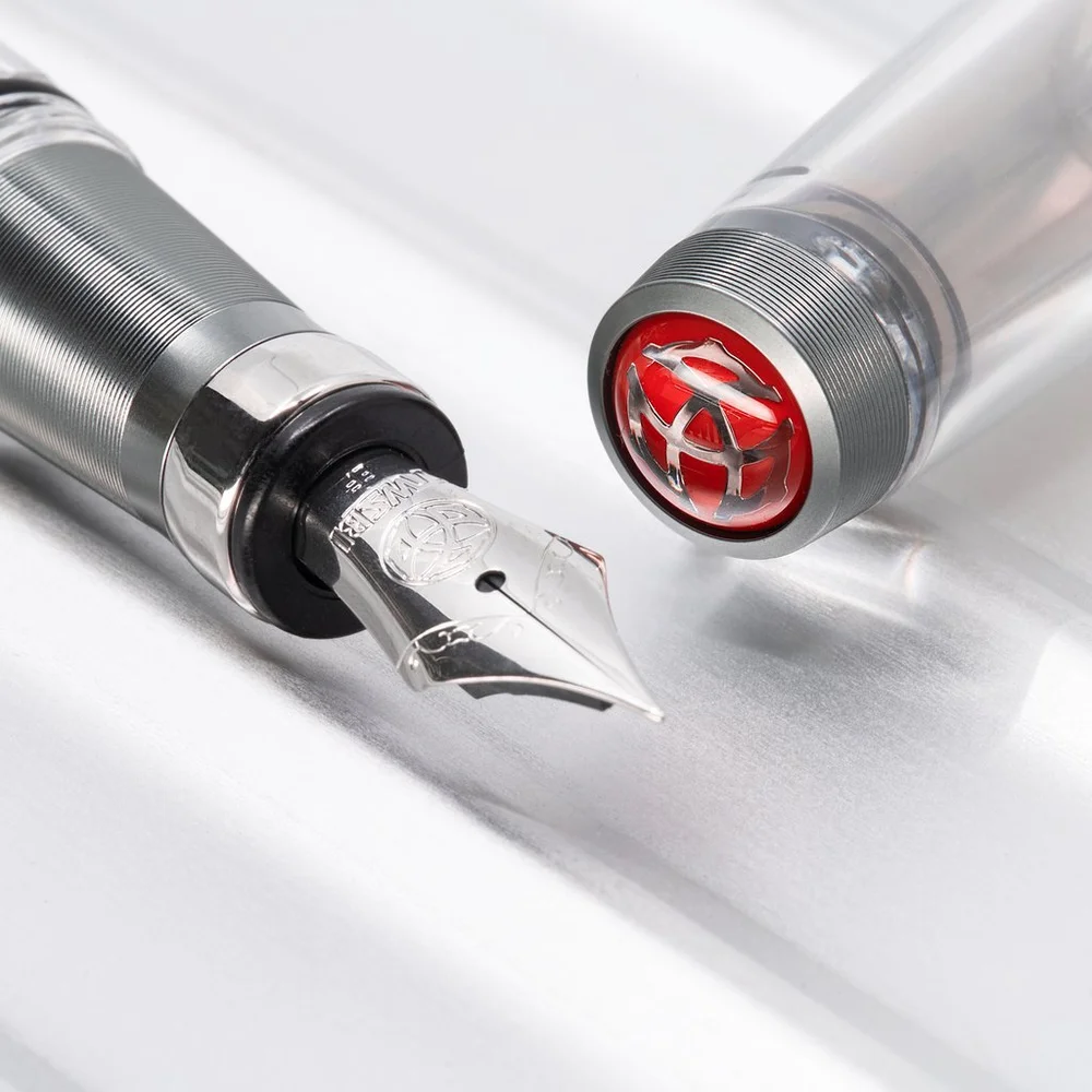 TWSBI Diamond 580 ALR Nickel Fountain Pen — The Gentleman Stationer