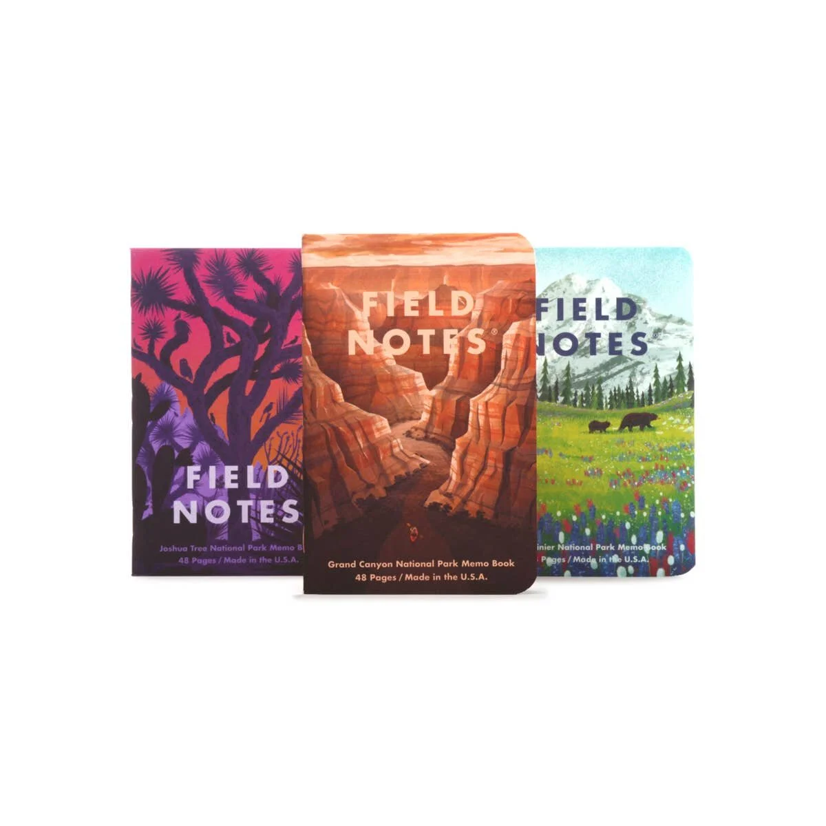 Field Notes National Parks Series B Covers