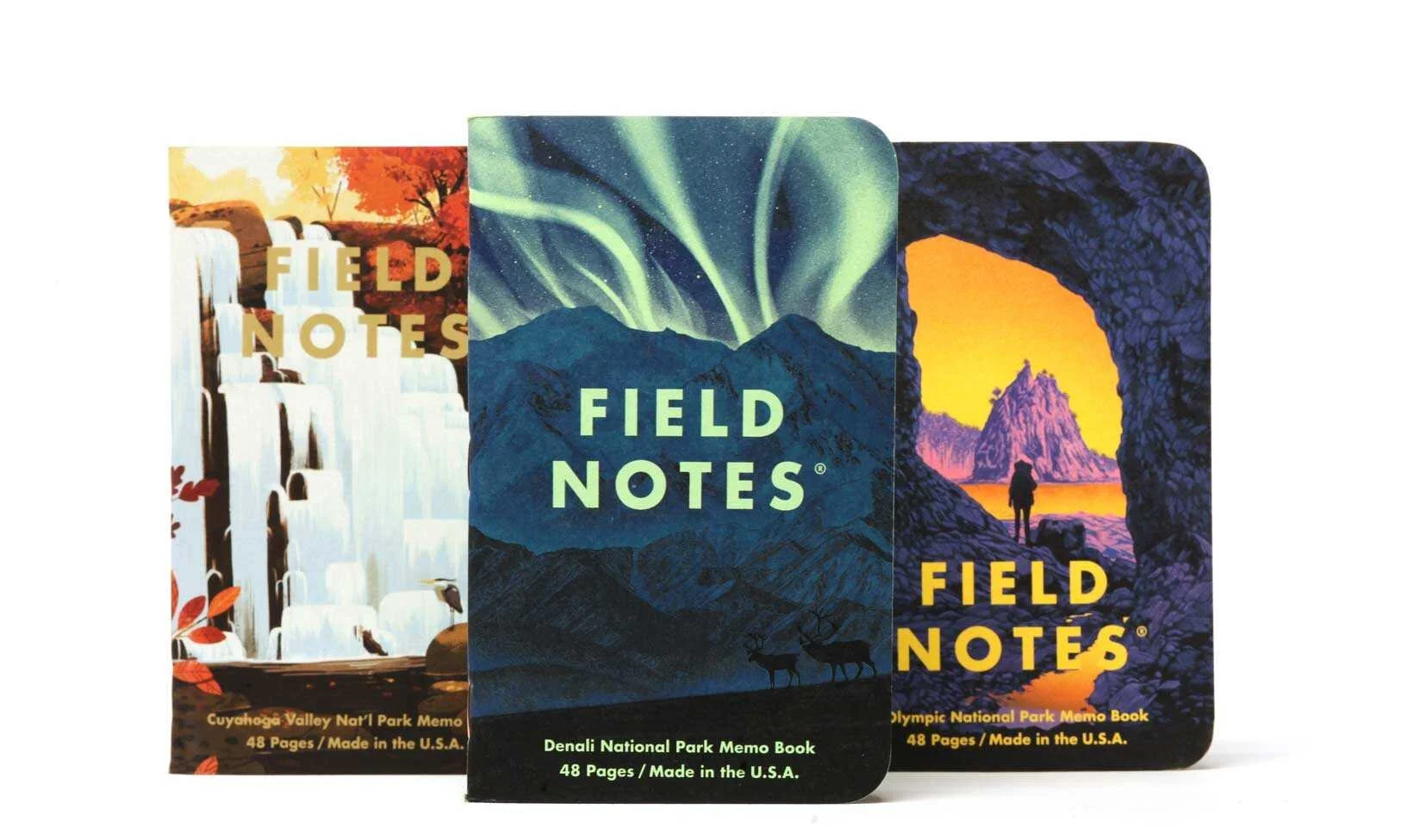Field Notes National Parks Series E Covers