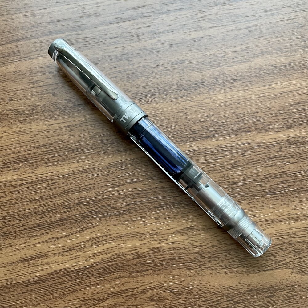 TWSBI Diamond 580 ALR Nickel Fountain Pen — The Gentleman Stationer