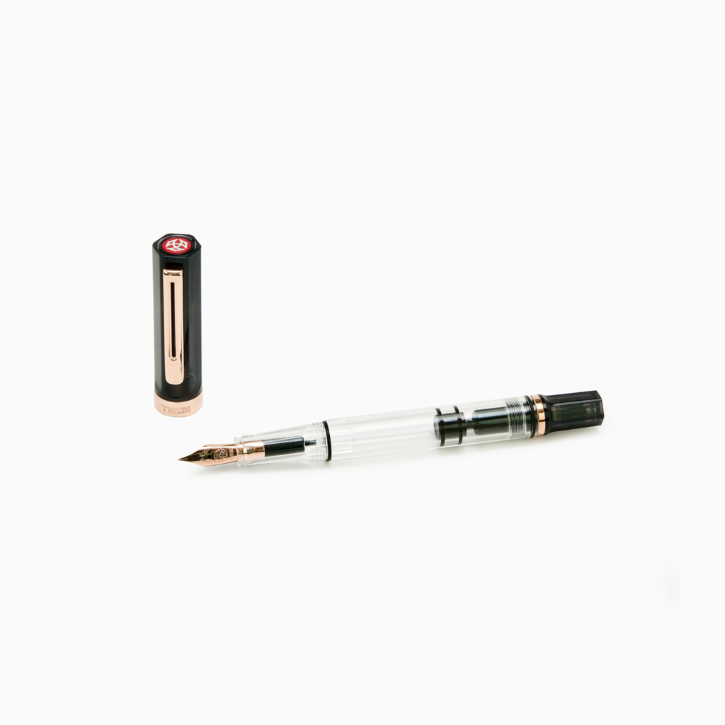 TWSBI Eco Smoke and Rose Gold (2)