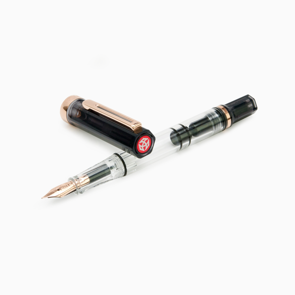 TWSBI ECO Smoke and Rose Gold (1)