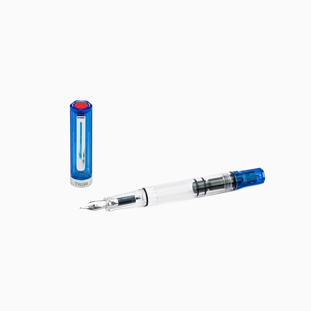TWSBI ECO Transparent Blue Fountain Pen (1)