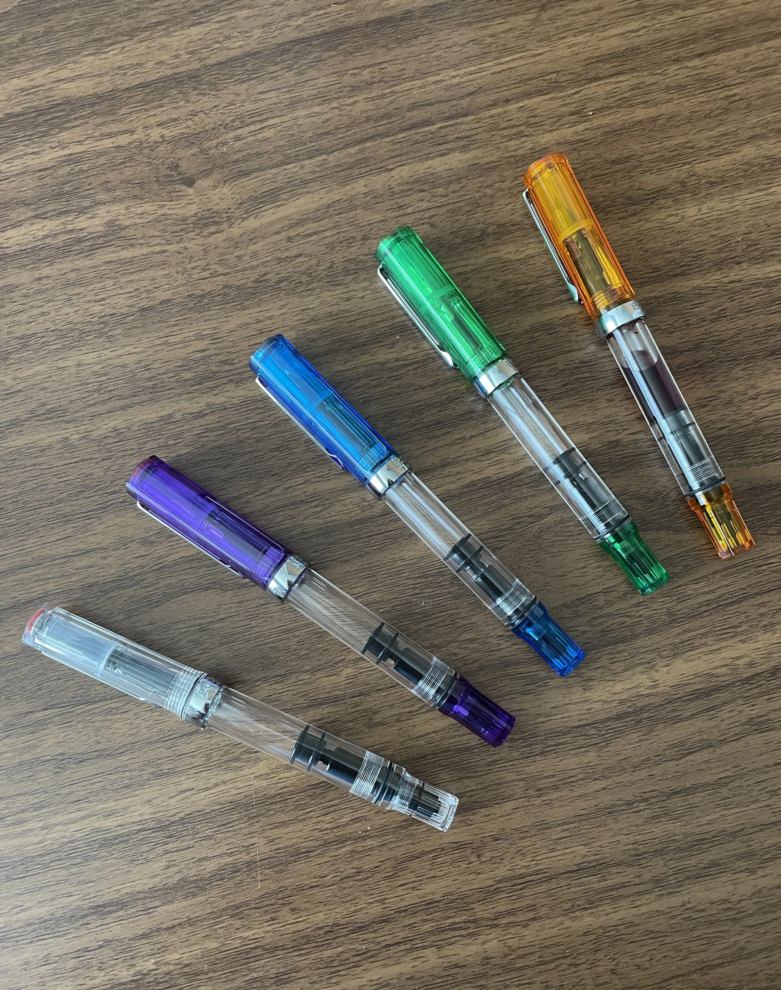 TWSBI Transparent Color Range