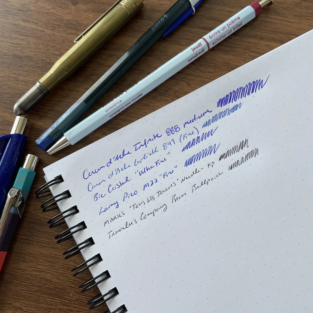 What Do I Look For in a Ballpoint Refill? — The Gentleman Stationer