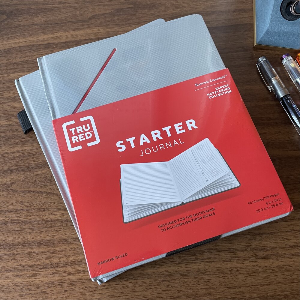 Review: Staples RED Starter Journal — The Gentleman Stationer