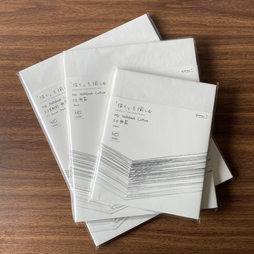 Midori MD Cotton Notebooks — The Gentleman Stationer