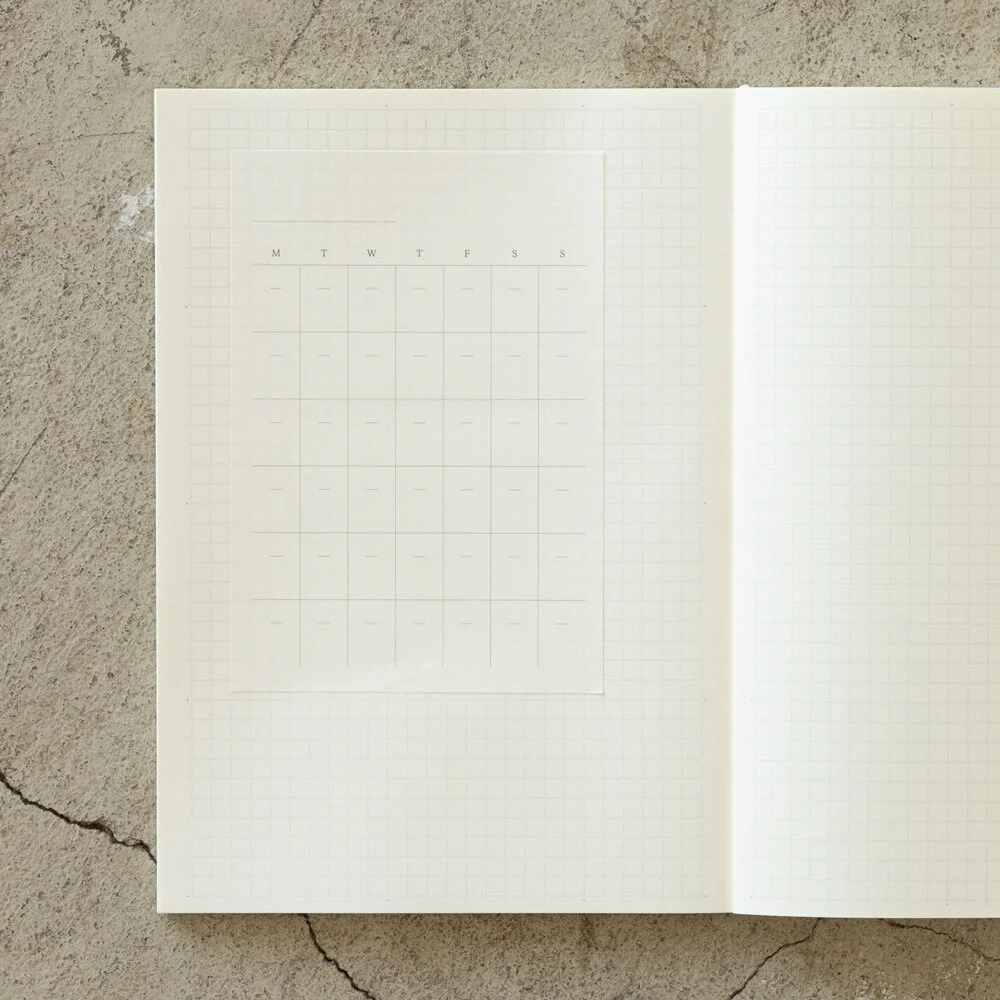 Midori MD Diary Sticker Sheet (in Notebook 2)