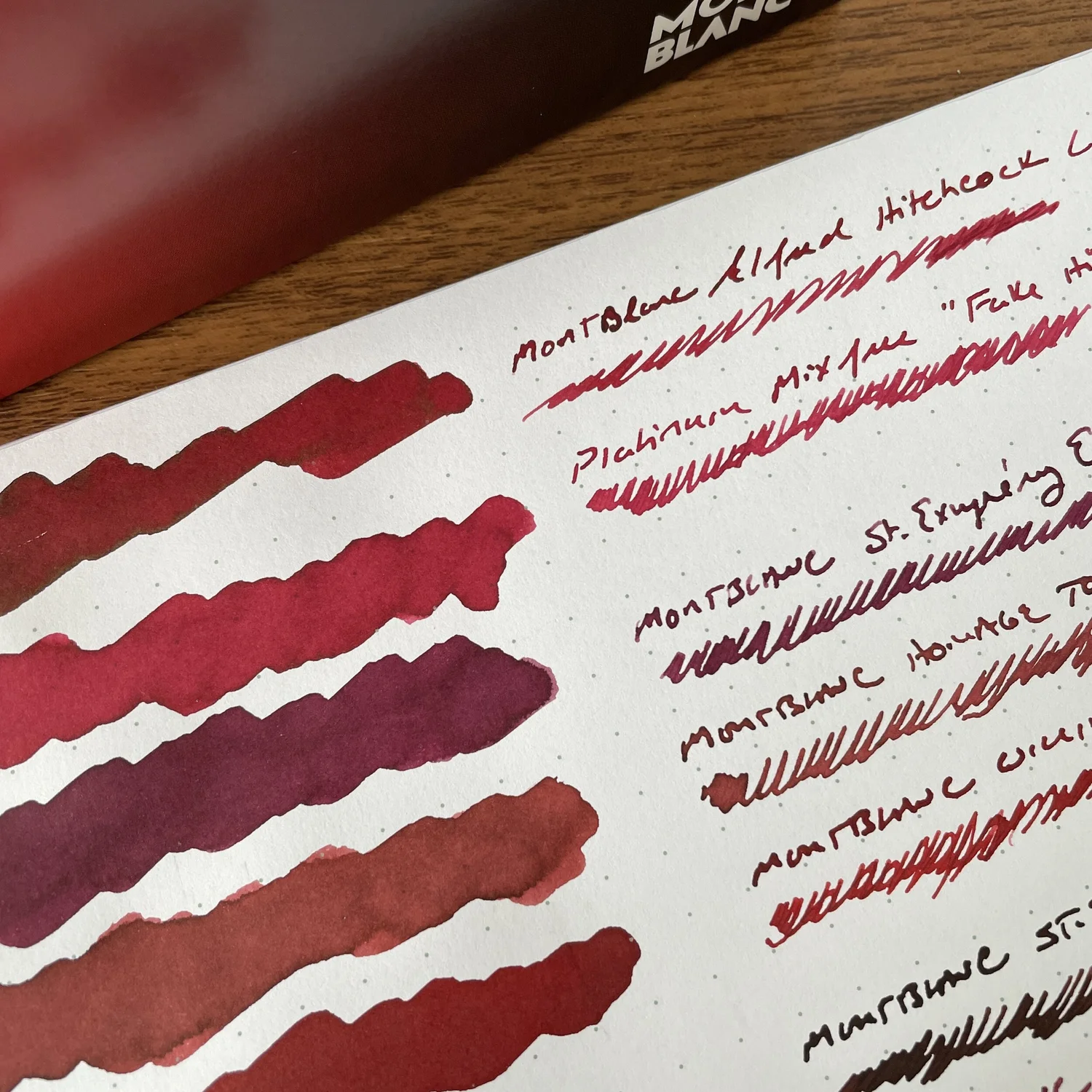 Mini Collections, Part II All the Red Inks — The Gentleman Stationer