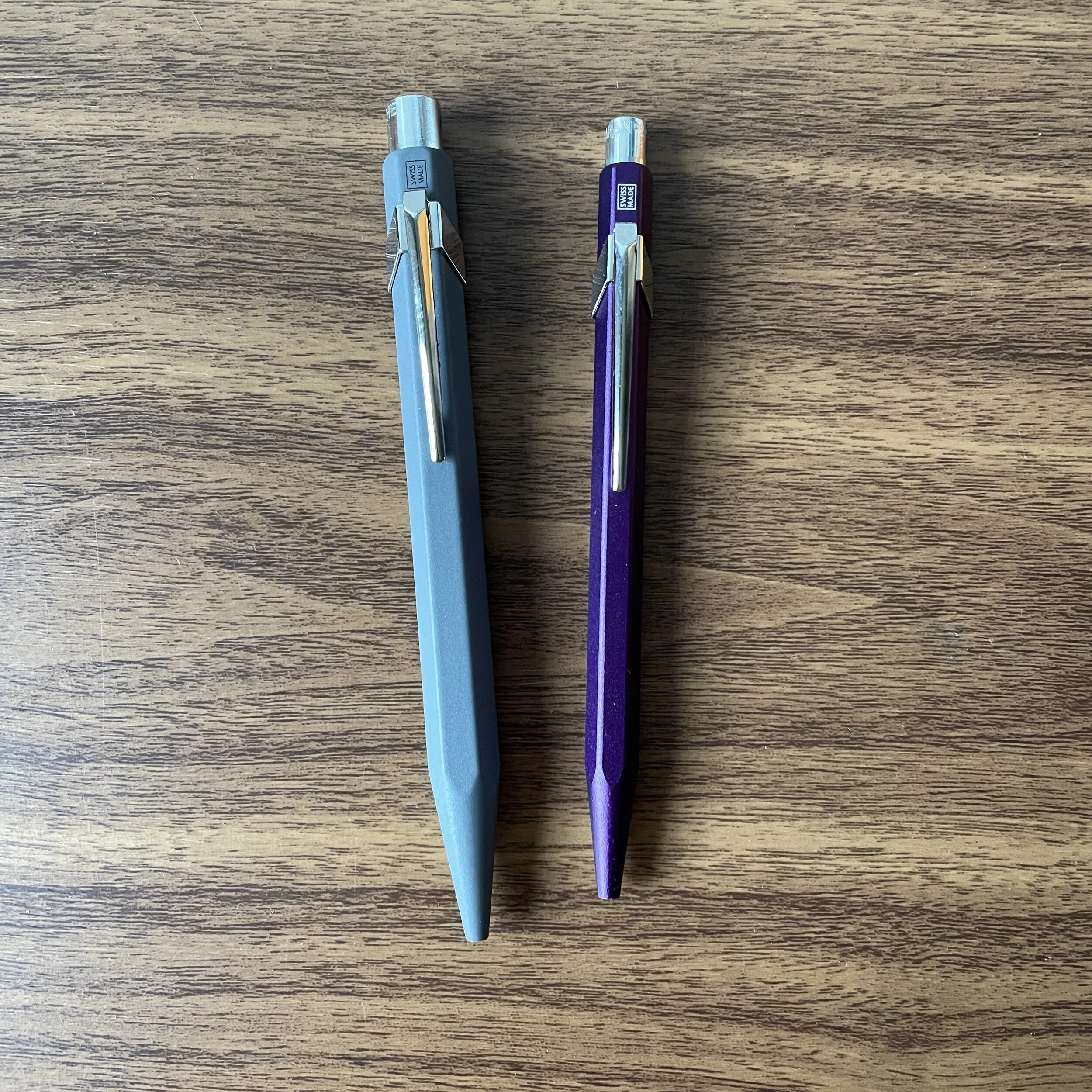 Caran d'Ache 849 Rollerball (Ballpoint Comparison)