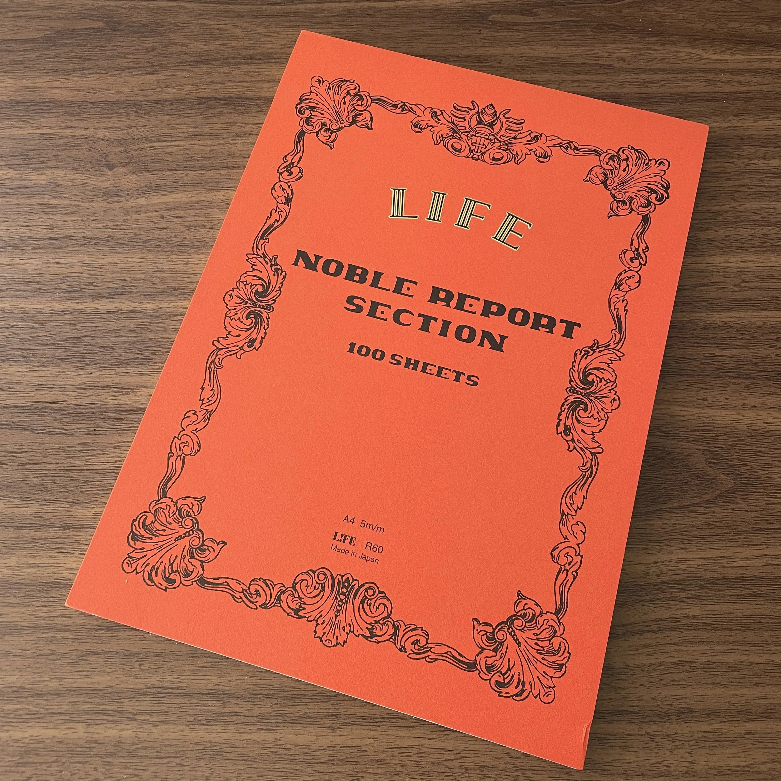 Life Noble Note Section/Grid (Red Cover)