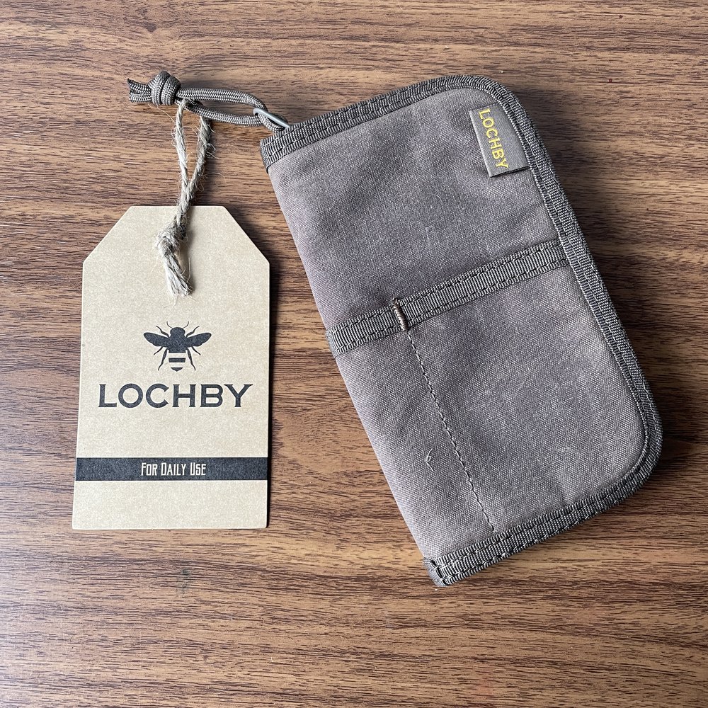 Lochby Quattro Pen Organiser - Brown