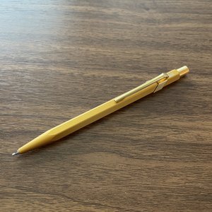 Caran d'Ache 849 Gold Bar .7mm Mechanical Pencil — The Gentleman Stationer