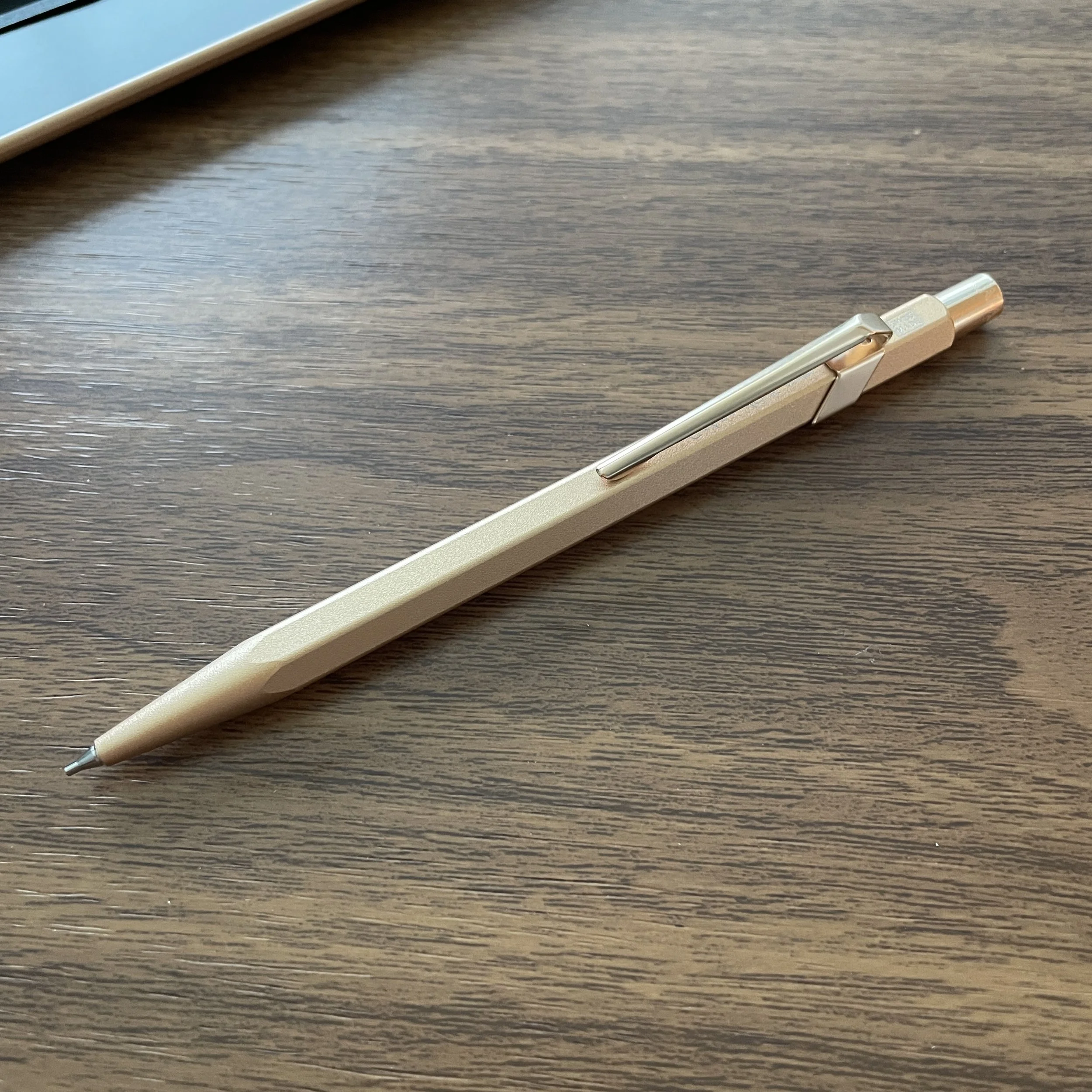 Caran d'Ache Brut Rosé Mechanical Pencil (2)