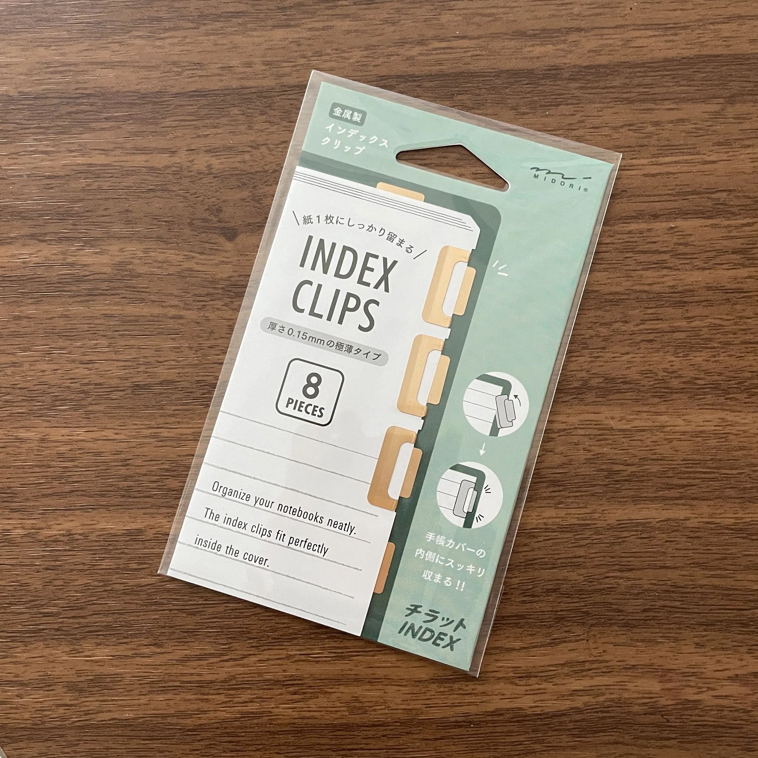 Midori Metal Notebook Tabs — The Gentleman Stationer