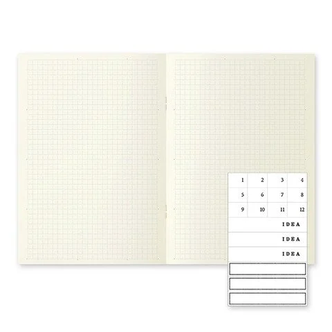MD Notebook Light A5 (Grid)