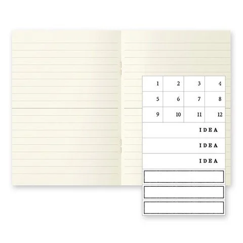 Midori Light A6 Notebook Light (Lined)
