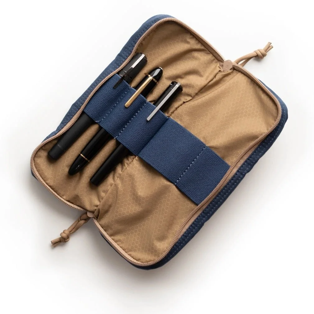 Lochby Venture Pouch Navy (Pen Case)
