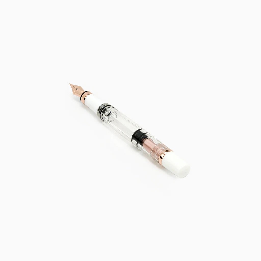 TWSBI 580 White Rose Gold II Uncapped