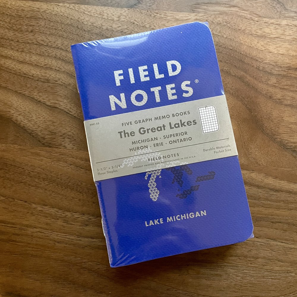 Field Notes The Great Lakes Edition (6-Pack) — The Gentleman