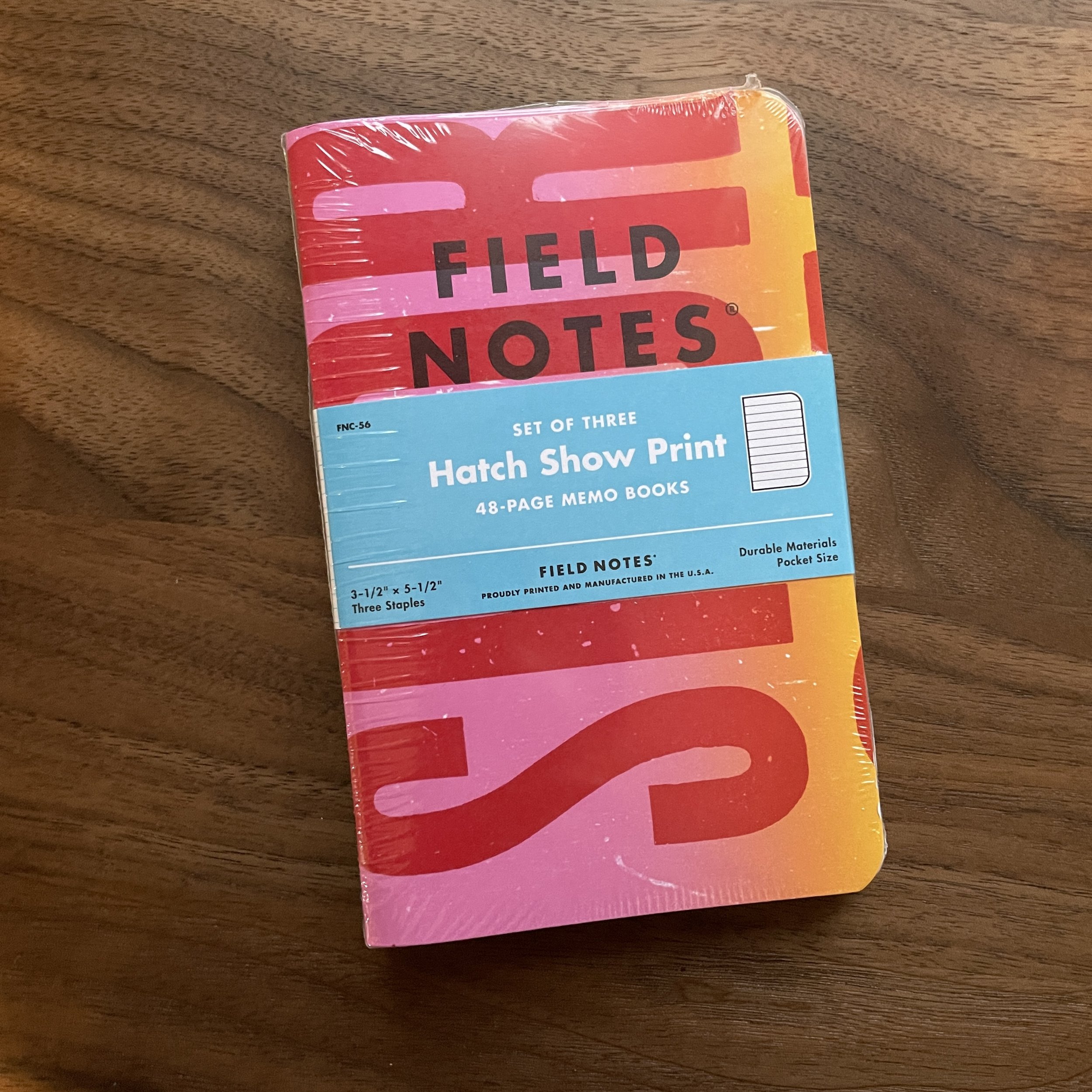 Field Notes Hatch Show Print Collaboration The Gentleman Stationer field-notes-hatch-show-print-collaboration-the-gentleman-stationer