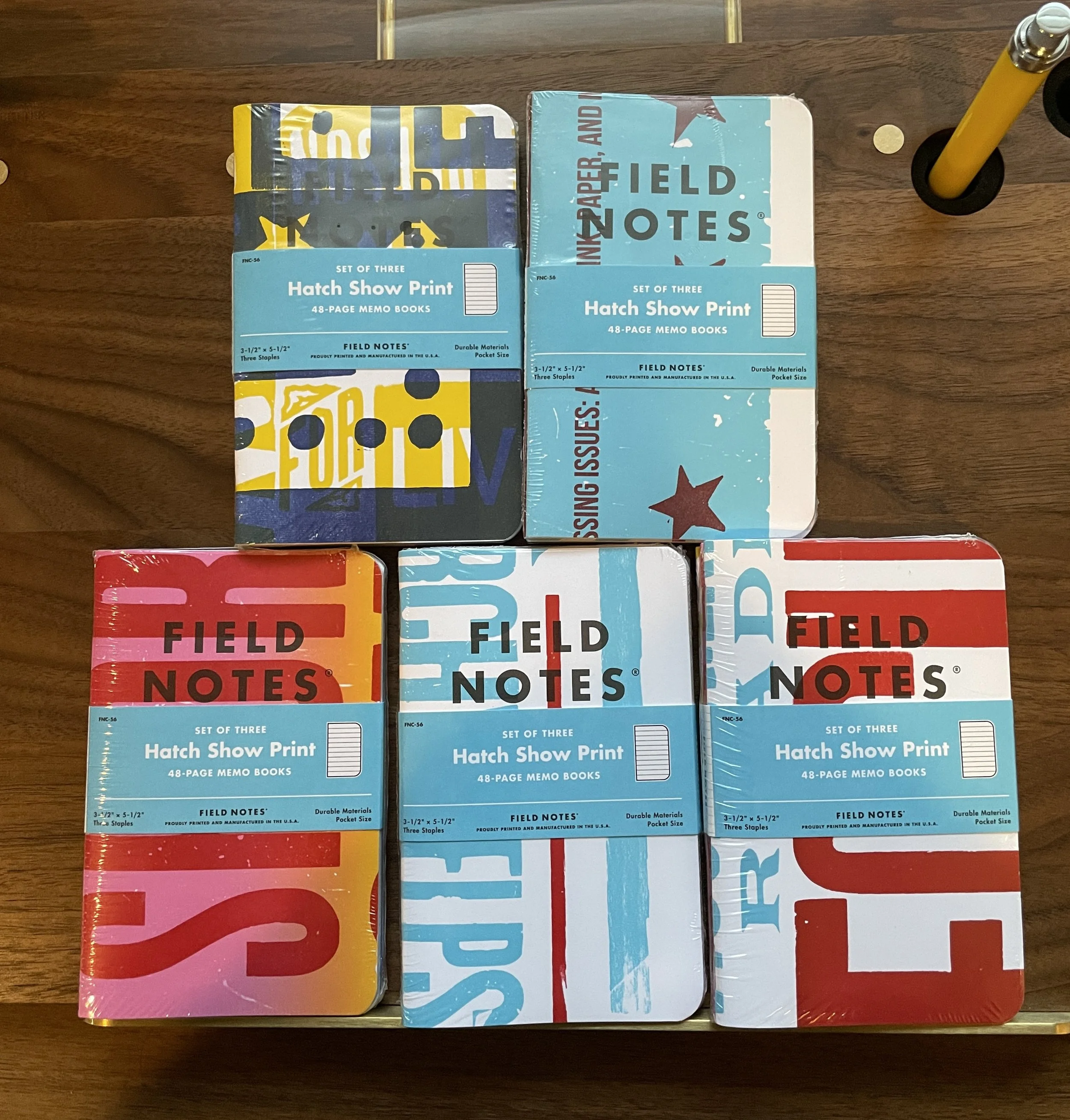 Field Notes "Hatch Show Print" Collaboration — The Gentleman Stationer