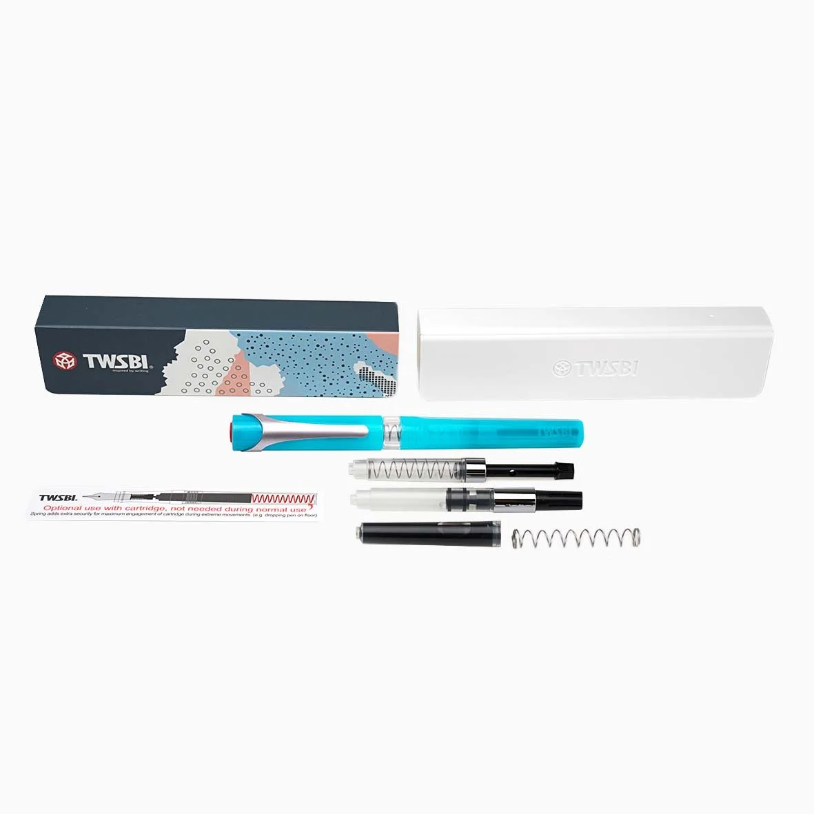 TWSBI Ice Blue Packaging