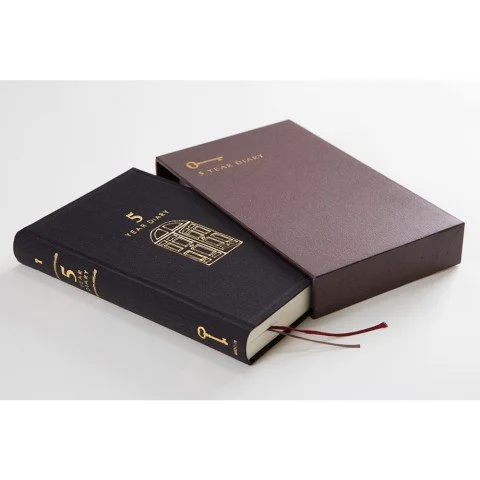 Midori MD 5-Year Diary Black