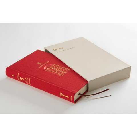 Midori MD 5-Year Diary (Red)