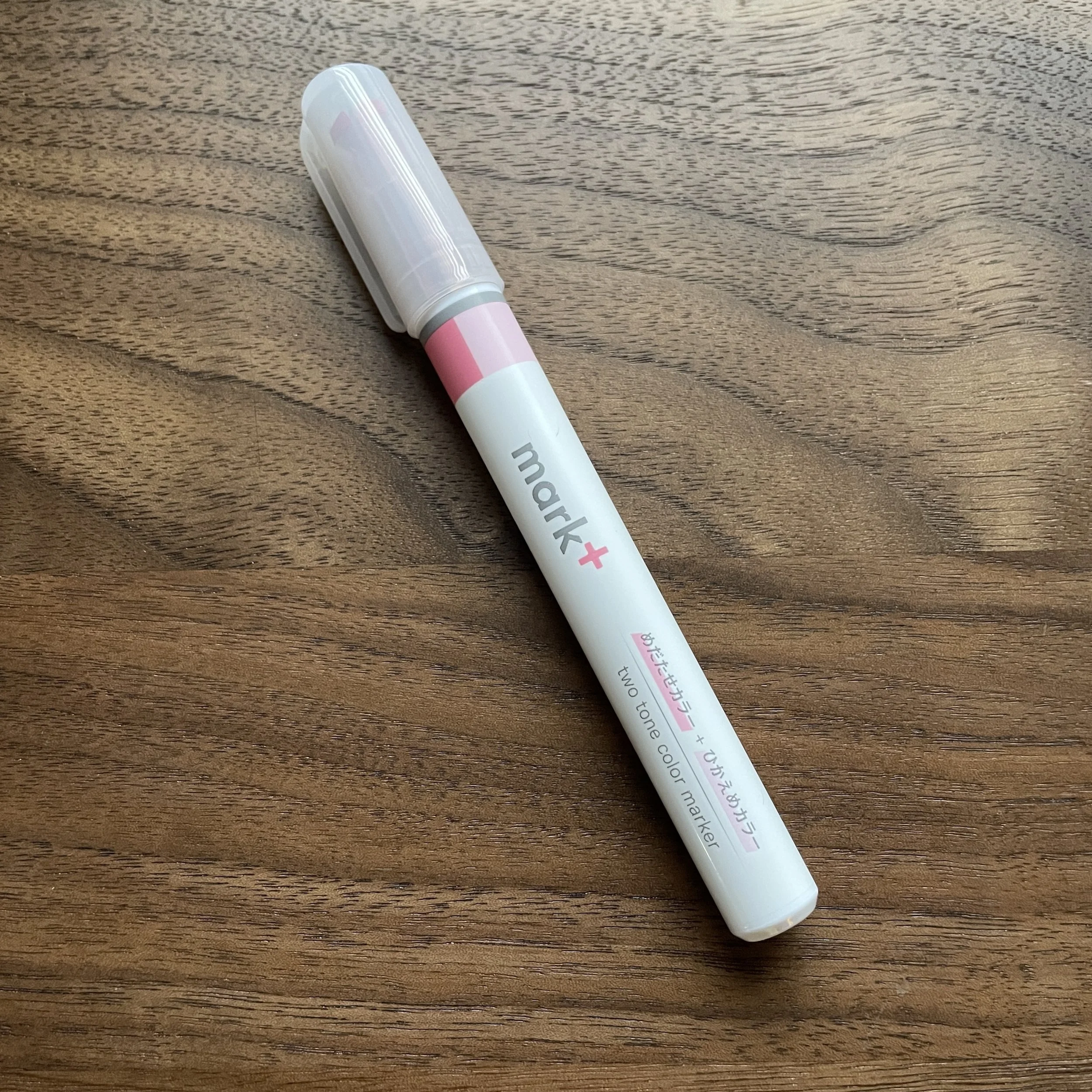 Kokuya Mark+ Dual-Tone Highlighter Pink