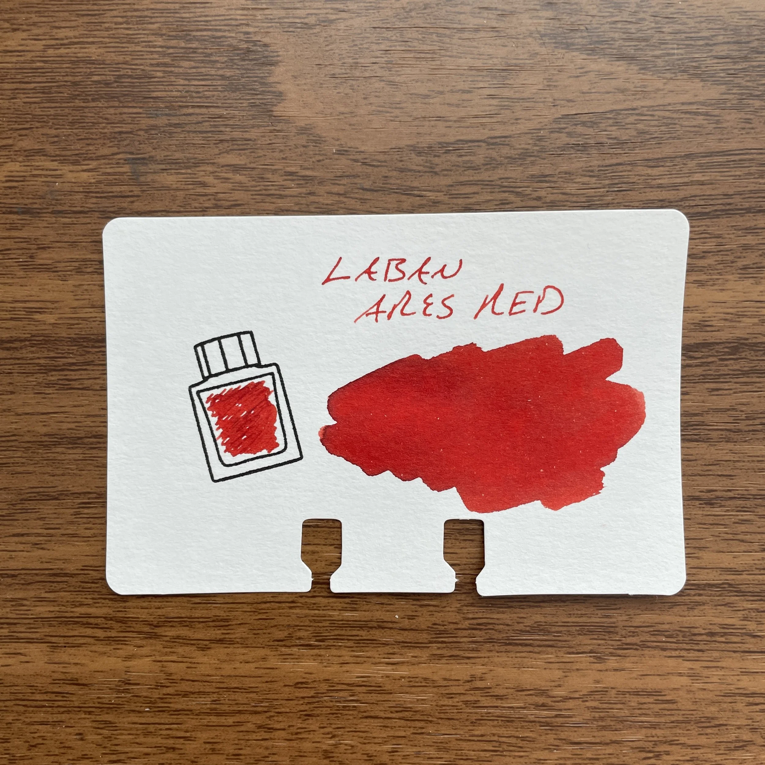 Laban Ares Red Swatch