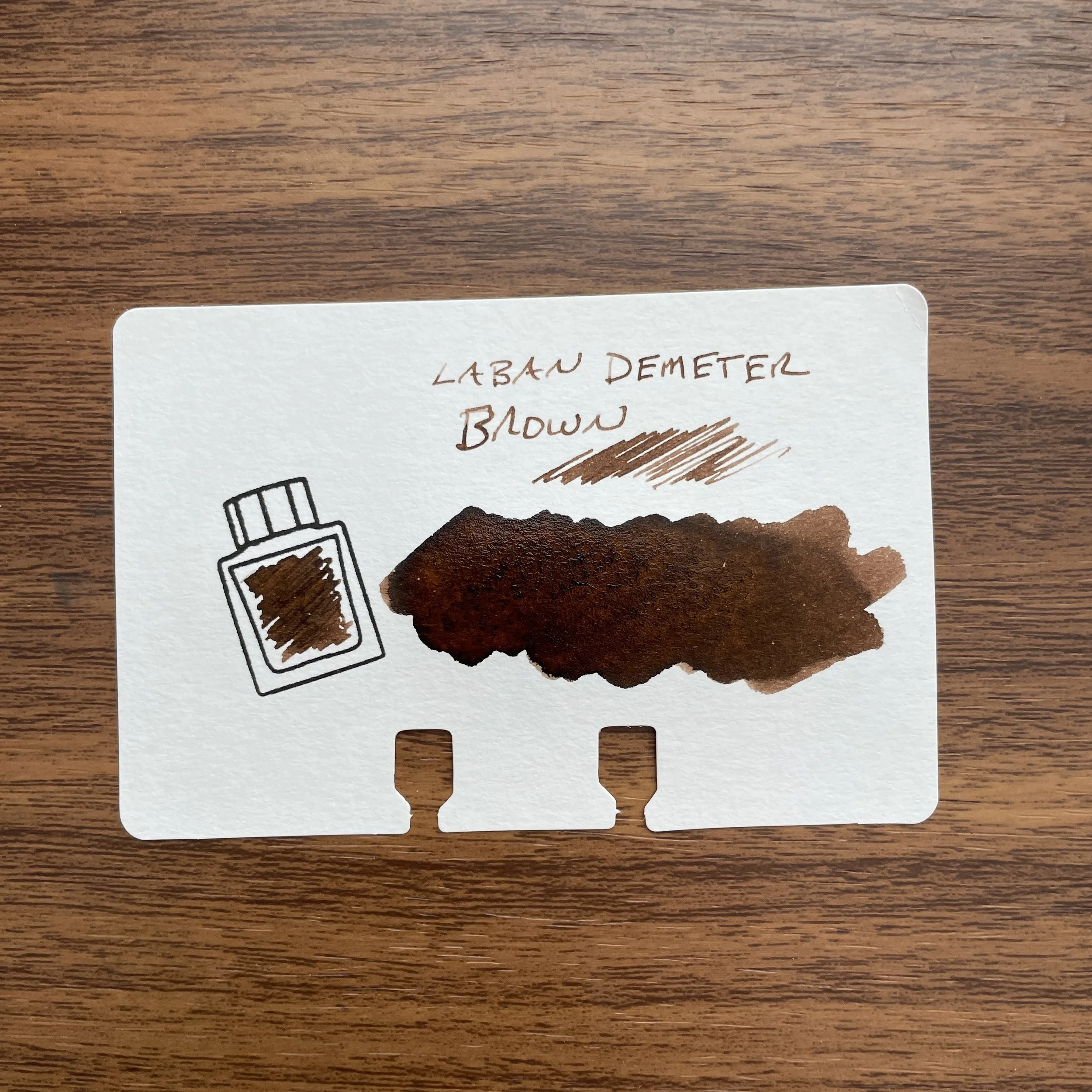 Laban Demeter Brown Swatch