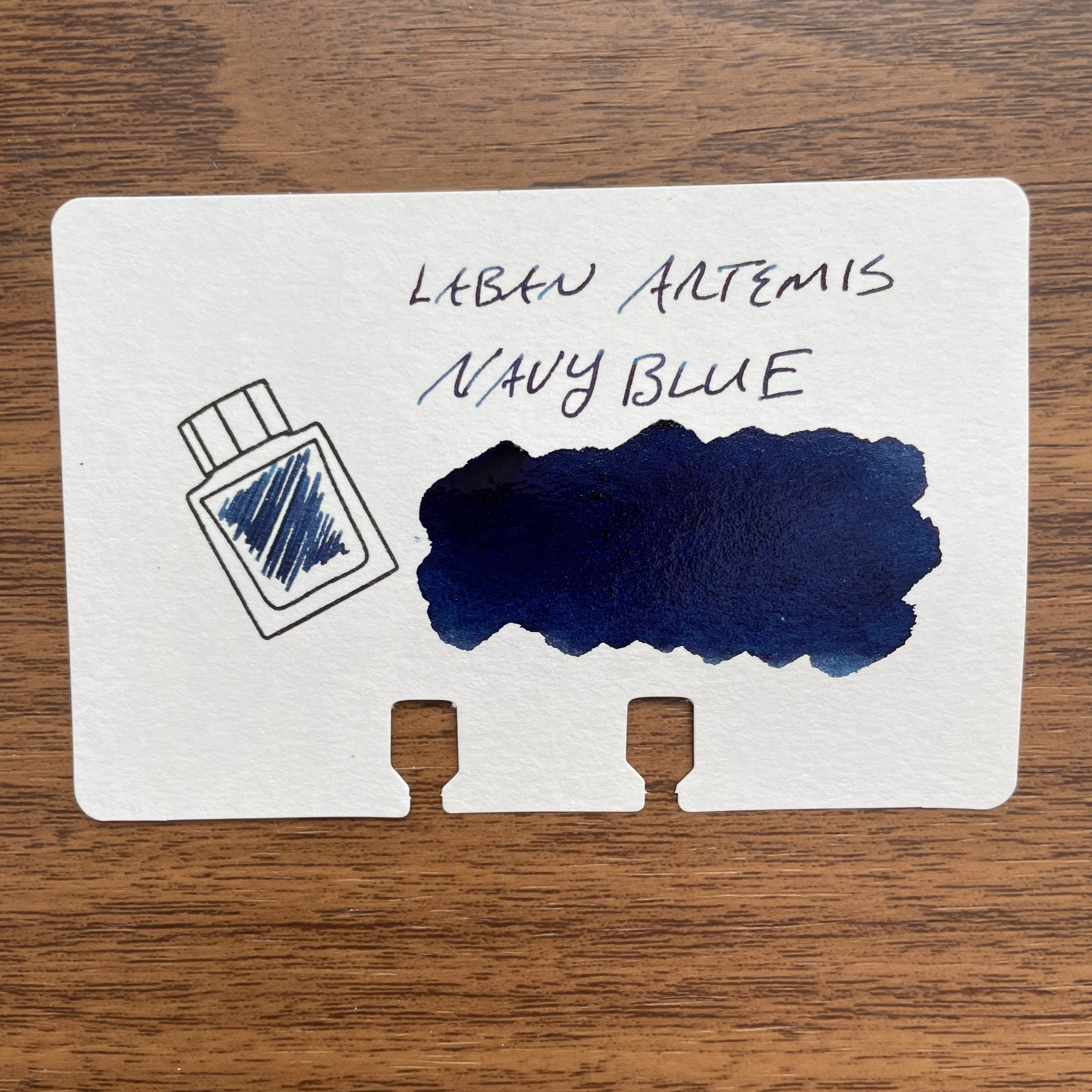 Laban Artemis Navy Blue Swatch