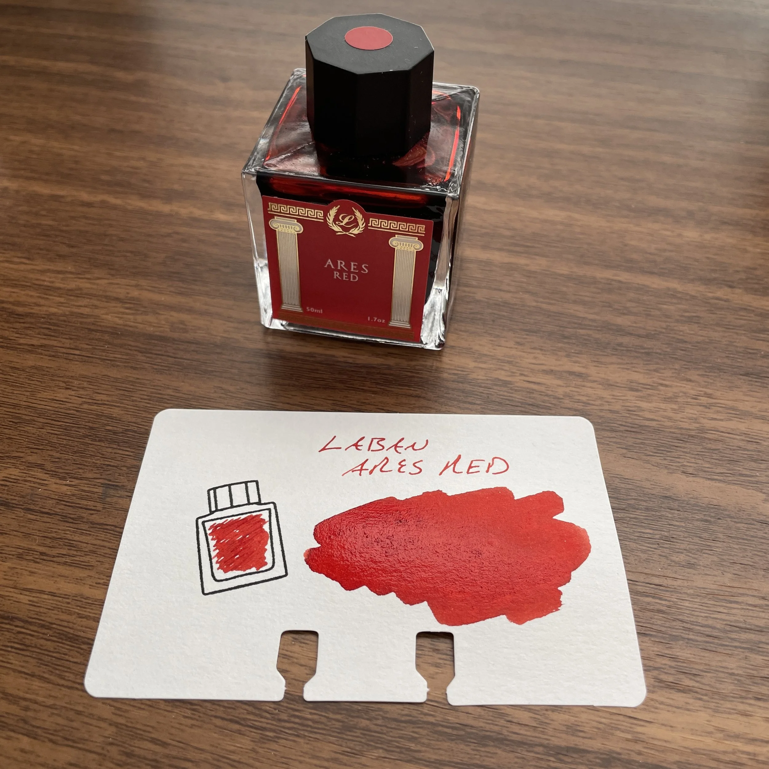Laban Ares Red with Bottle