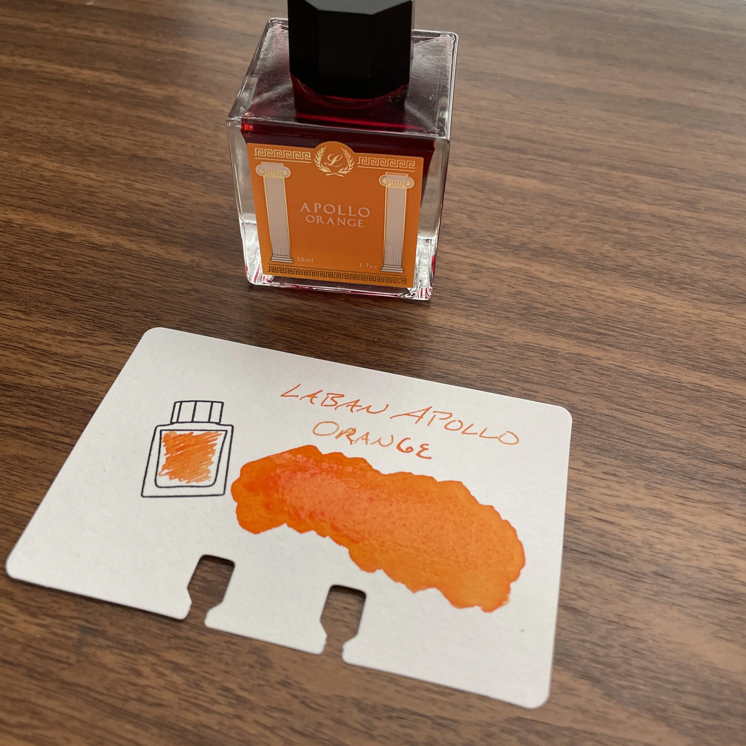 Laban Apollo Orange with Bottle