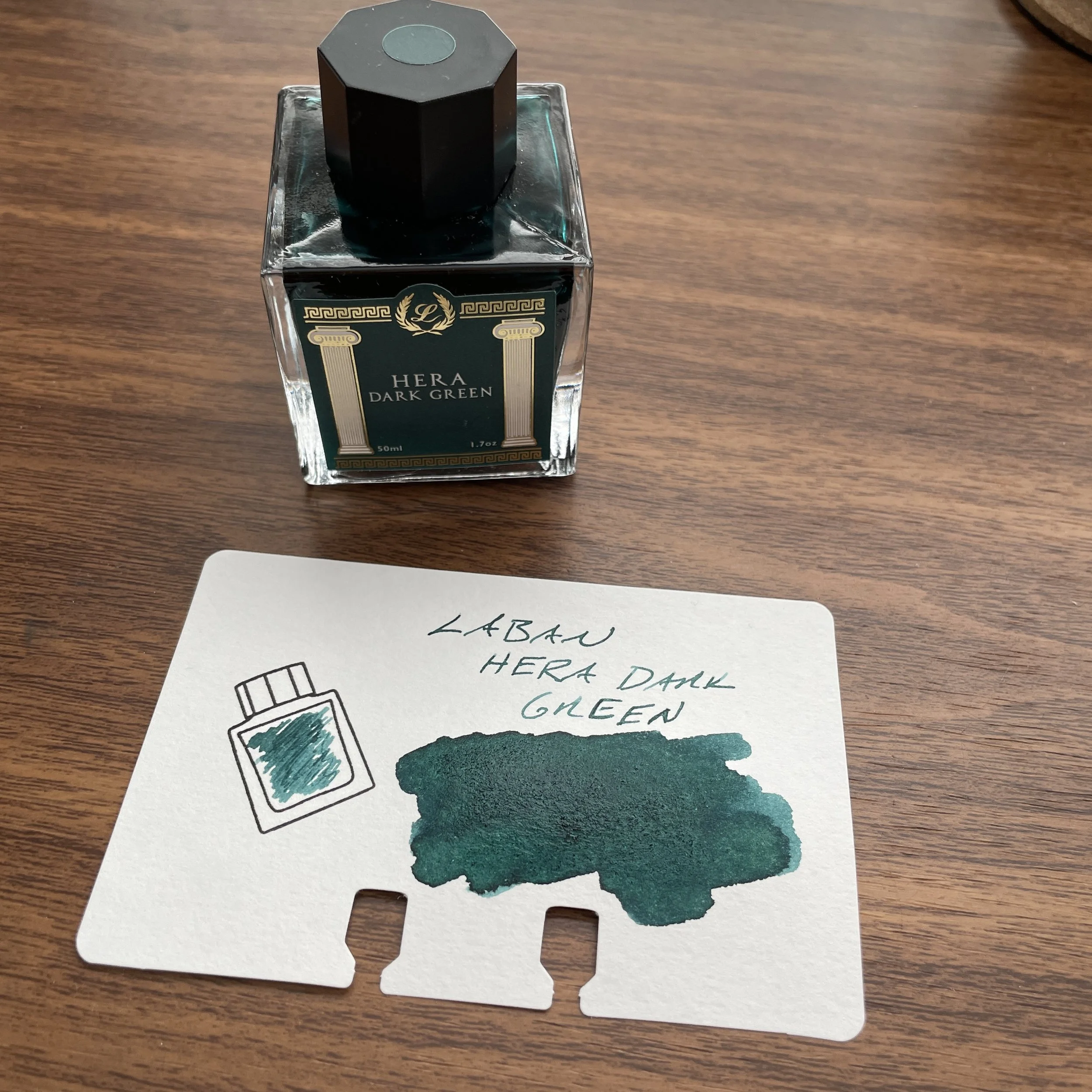 Laban Hera Dark Green with Bottle