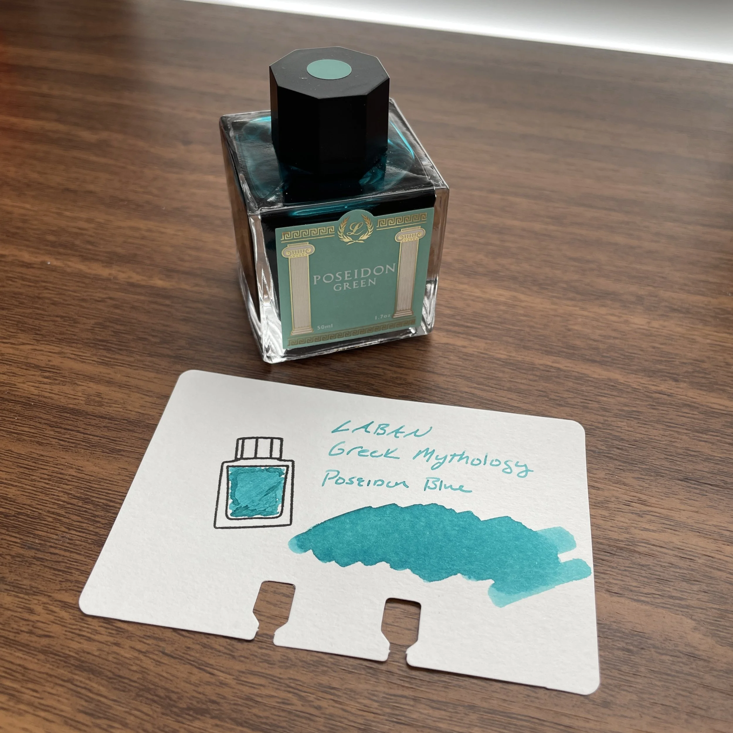 Laban Poseidon Green Blue with Bottle