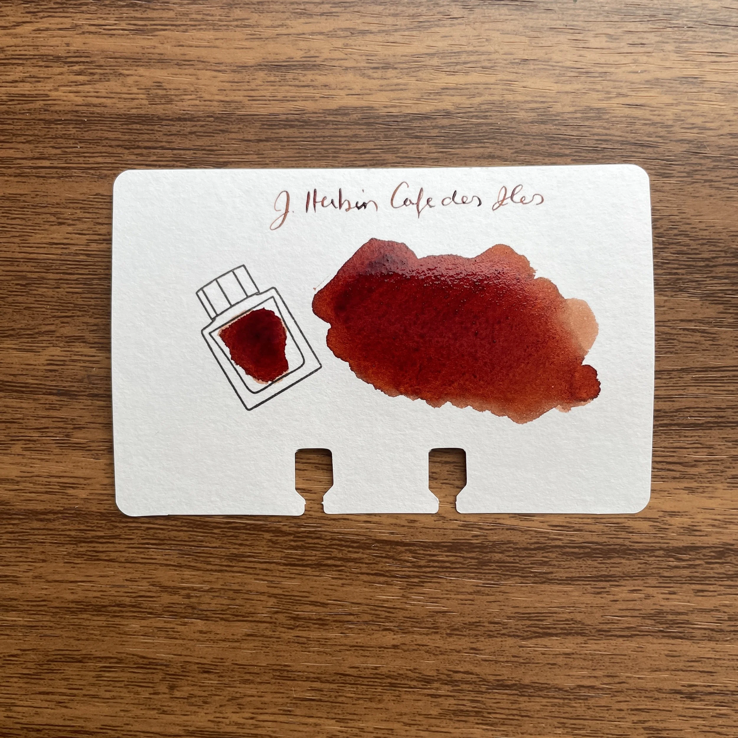 J. Herbin Café des Îles Swatch