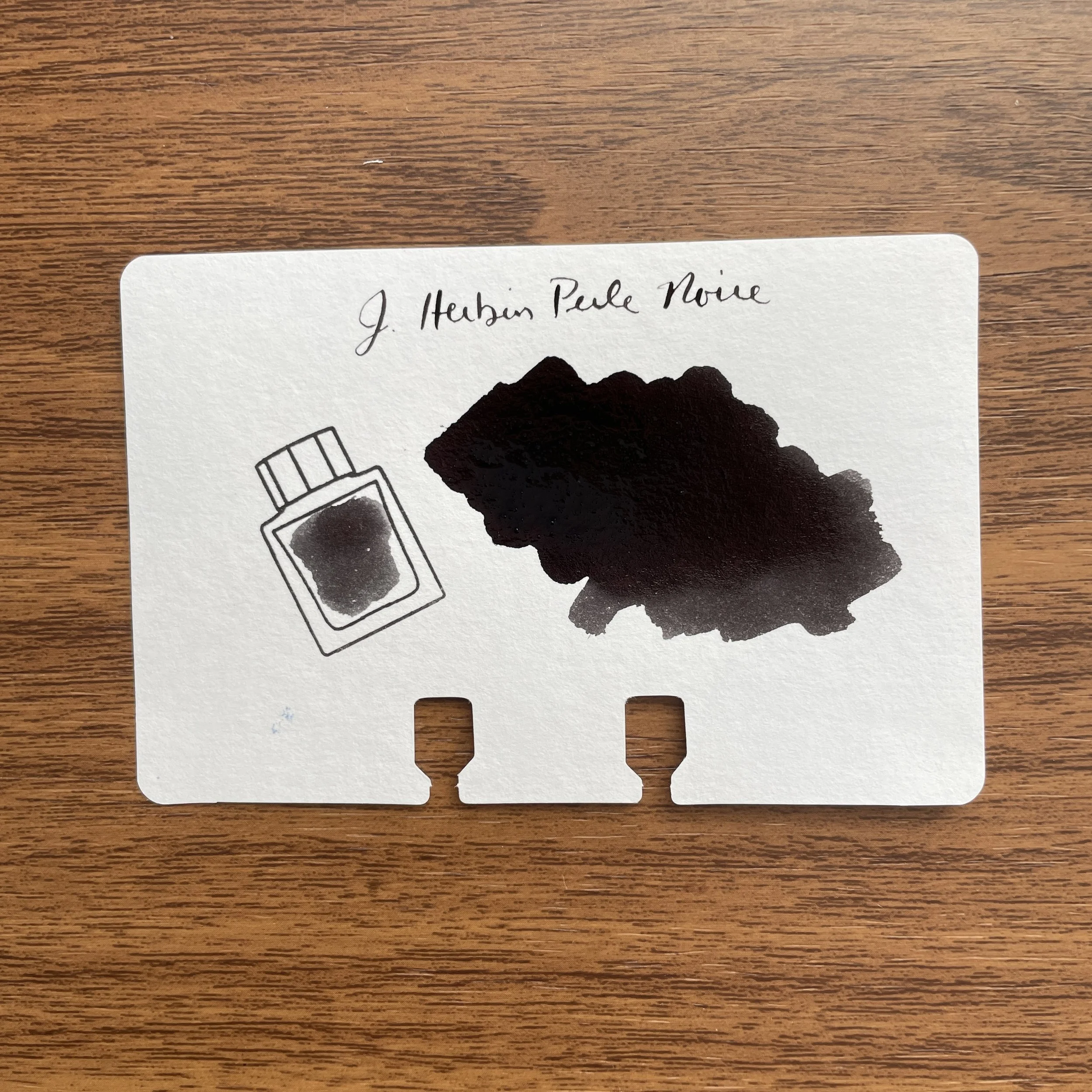 J. Herbin Perle Noire Swatch