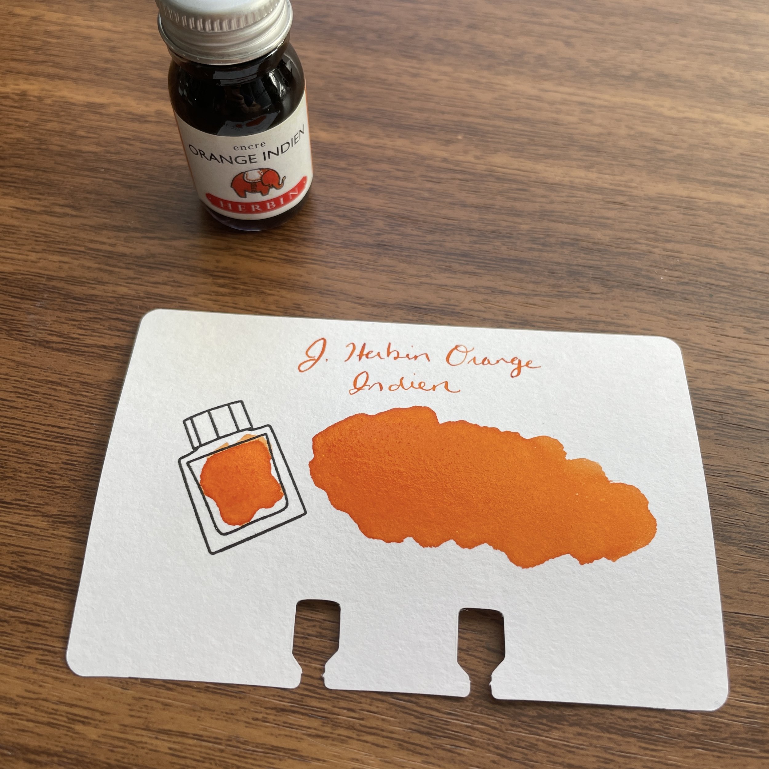 J. Herbin Orange Indien