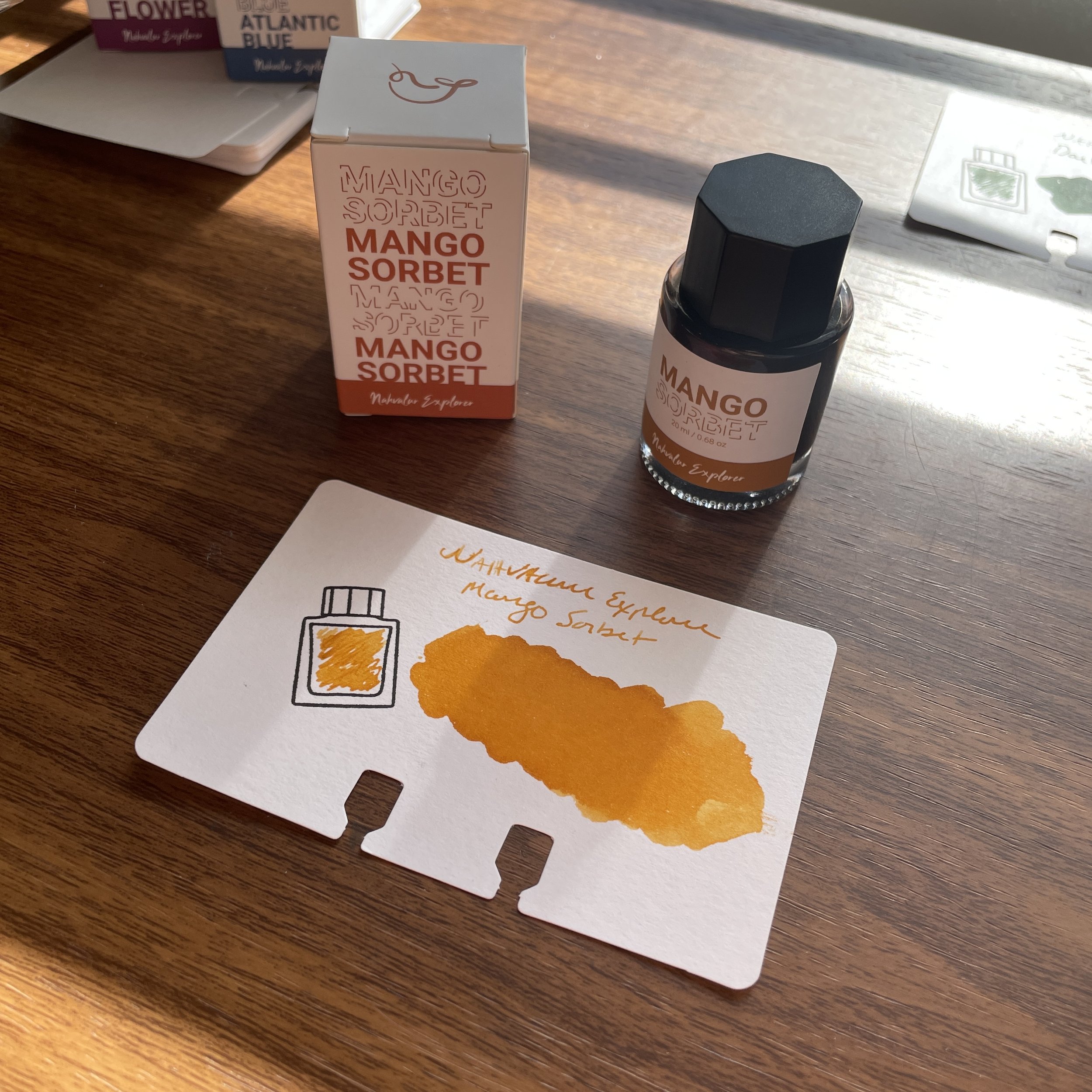 Nahvalur Mango Sorbet Writing Sample