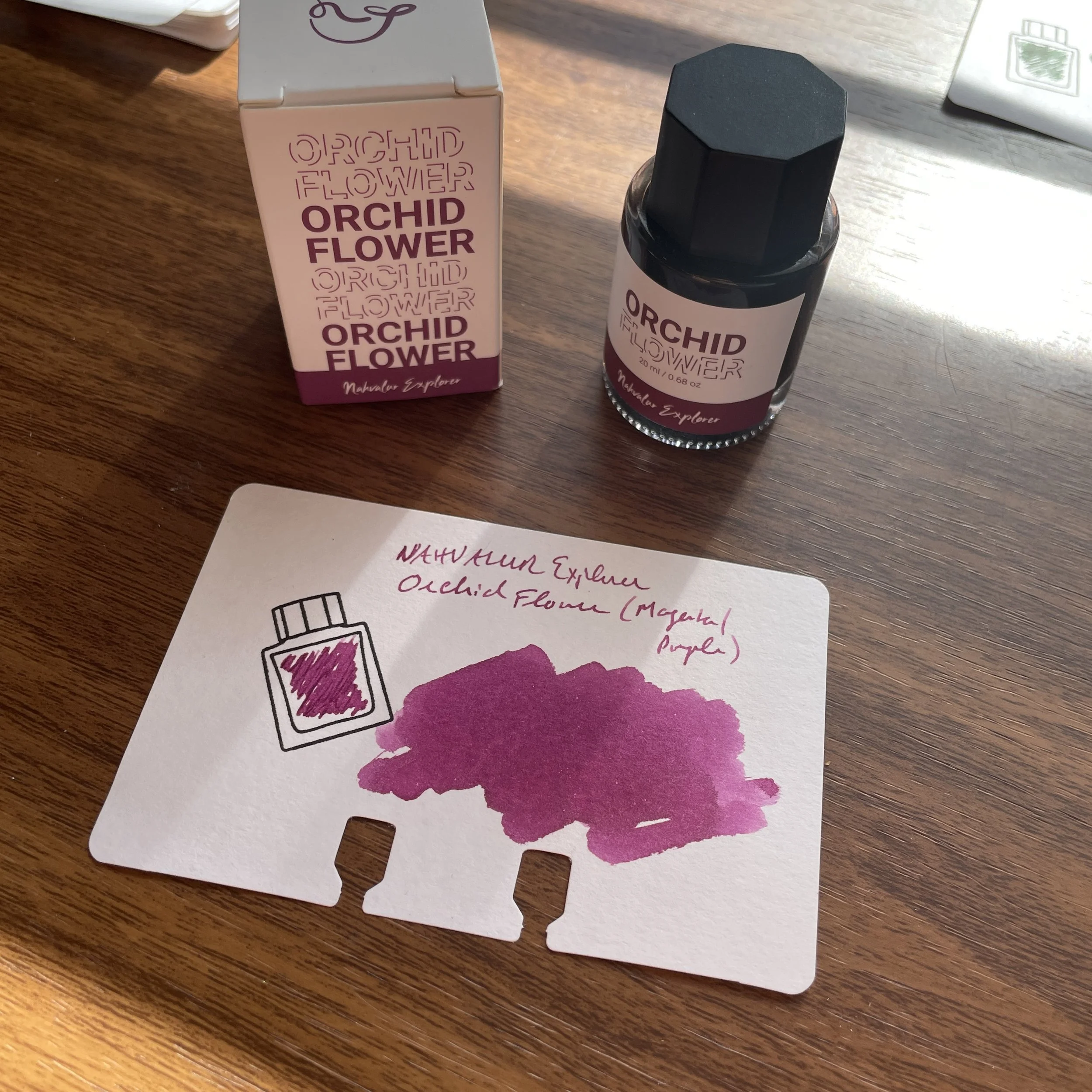 Nahvalur Orchid Flower Writing Sample