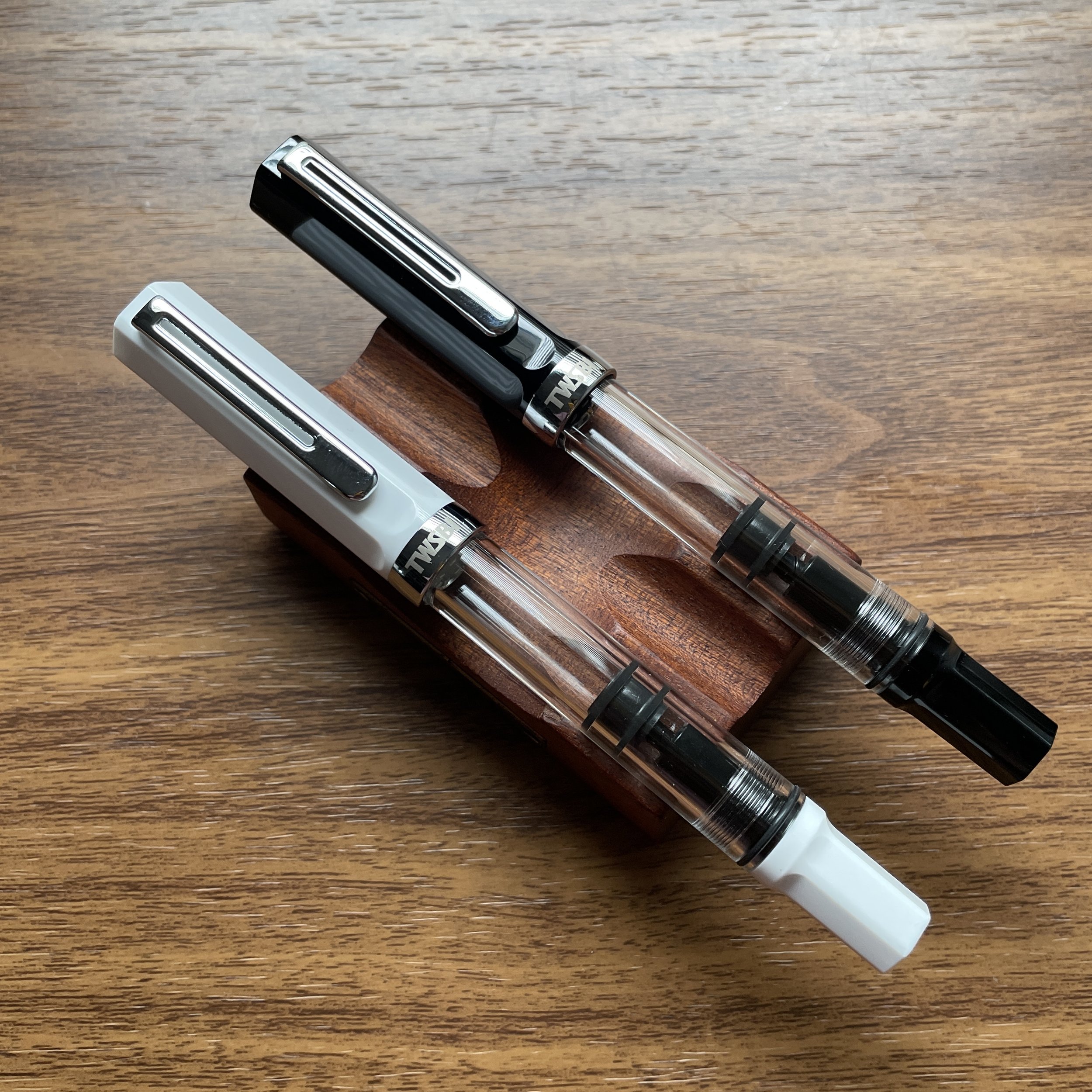 TWSBI ECO Black and White Fountain Pens