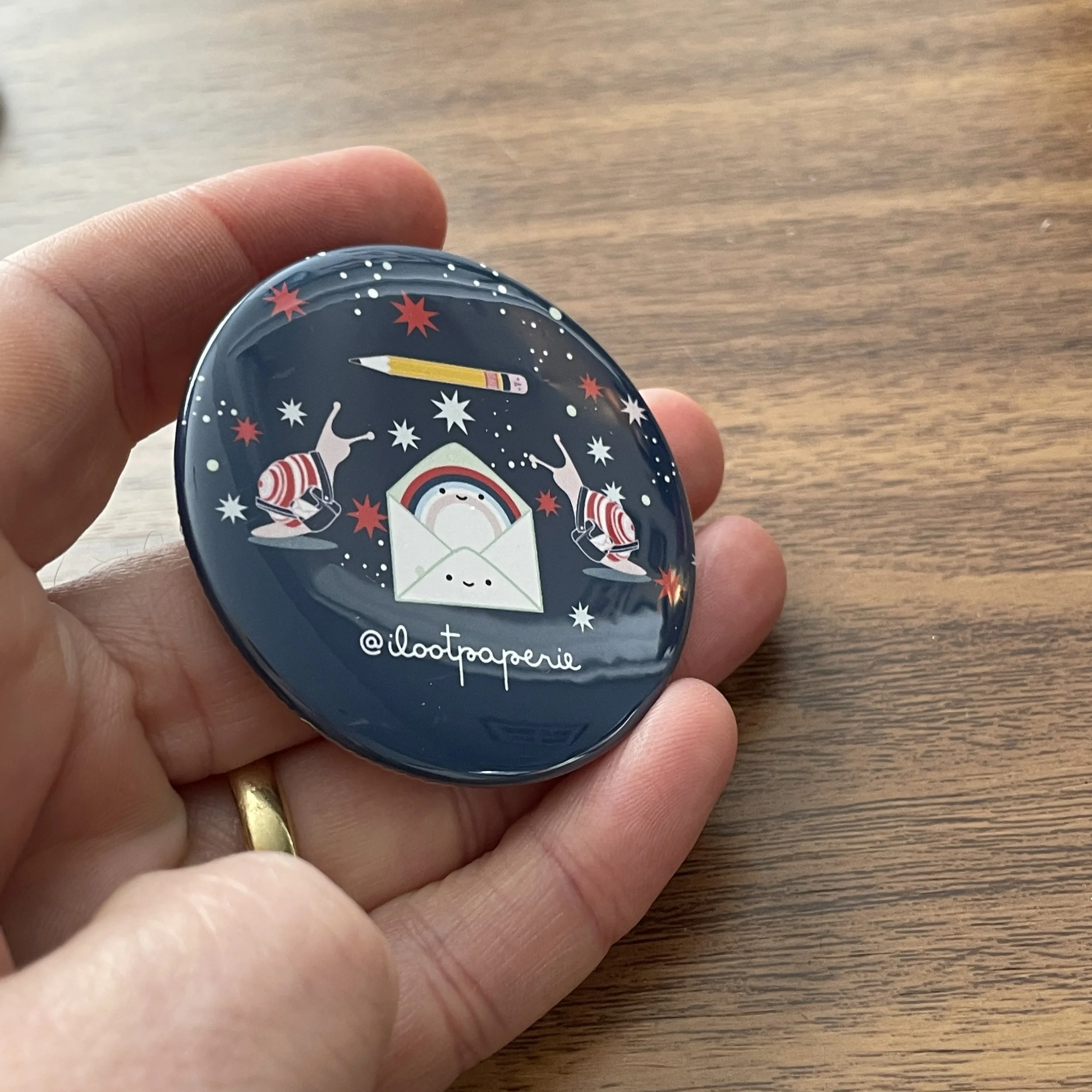 Snail Mail Bonanza Big Button