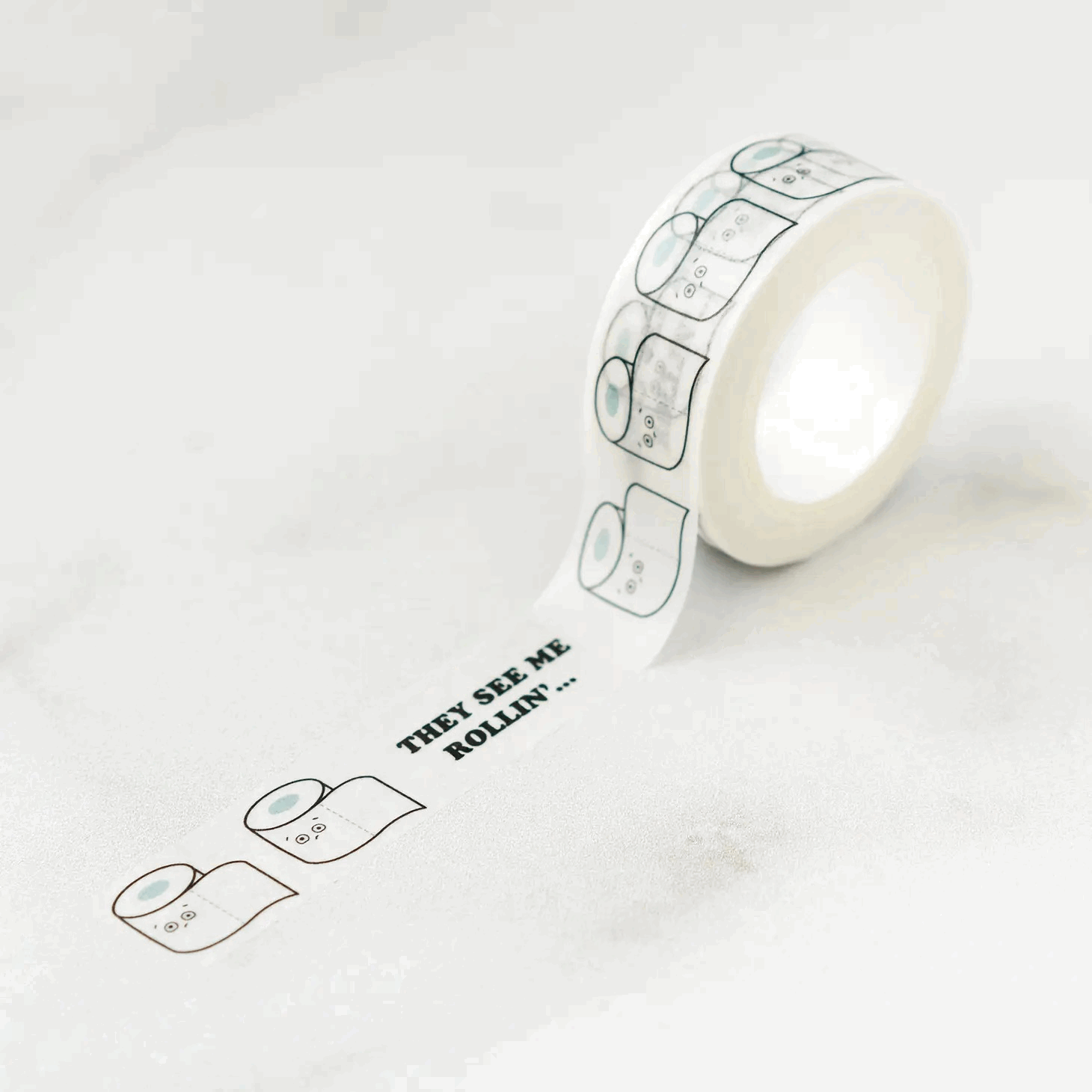 They See Me Rollin' Washi Tape