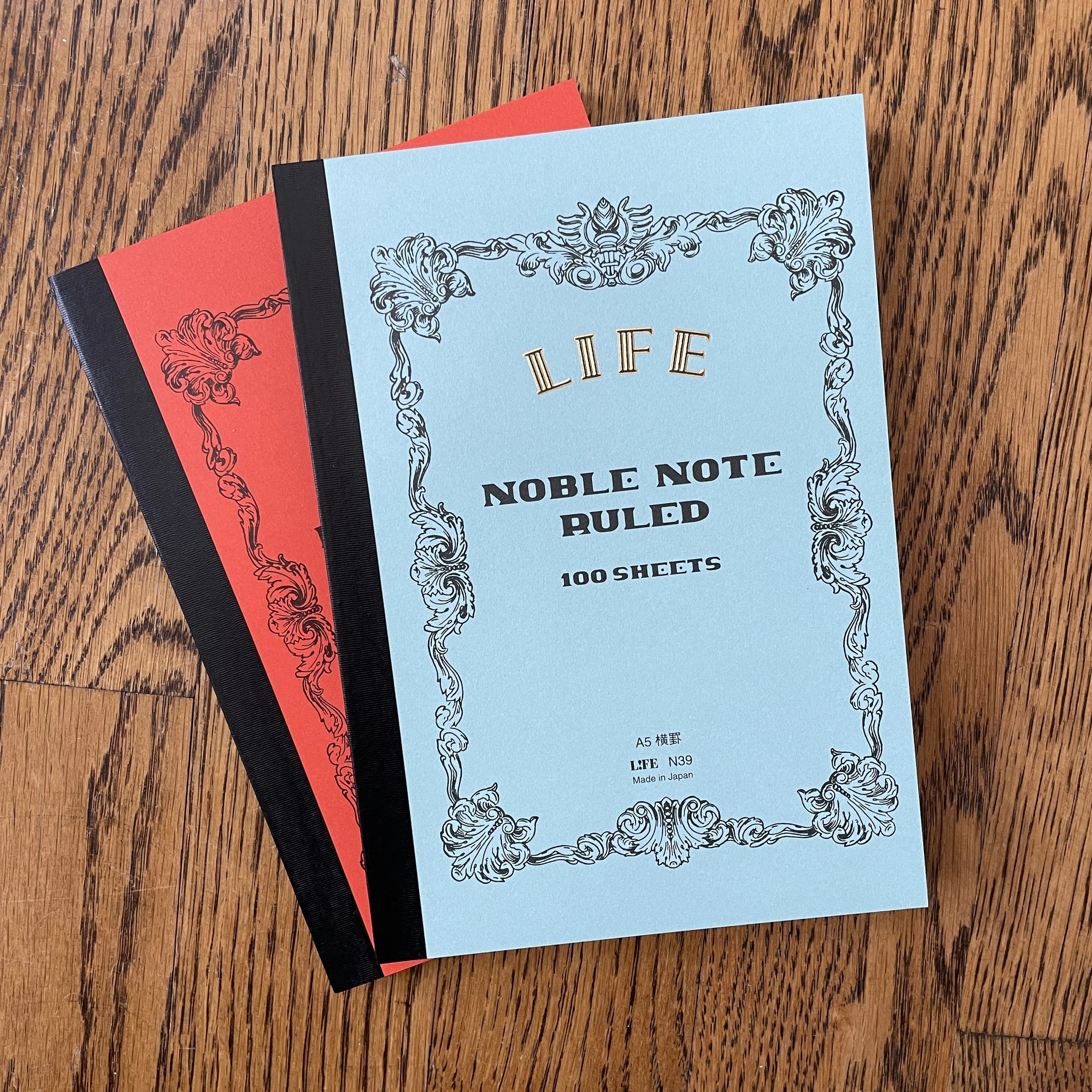 Life Stationery Noble Note A5 Notebooks