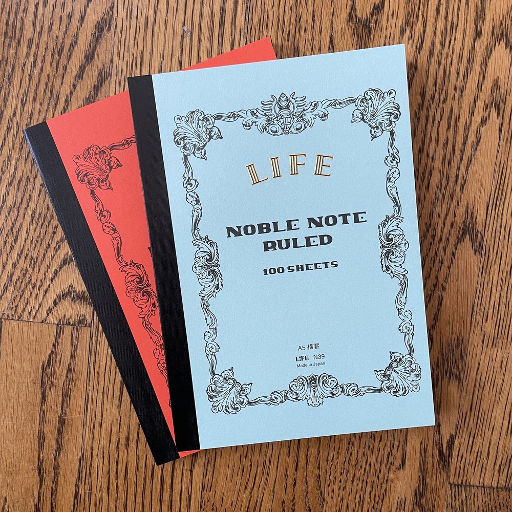 Life Noble Notebook A4 Grid | Japanese High-Quality Paper