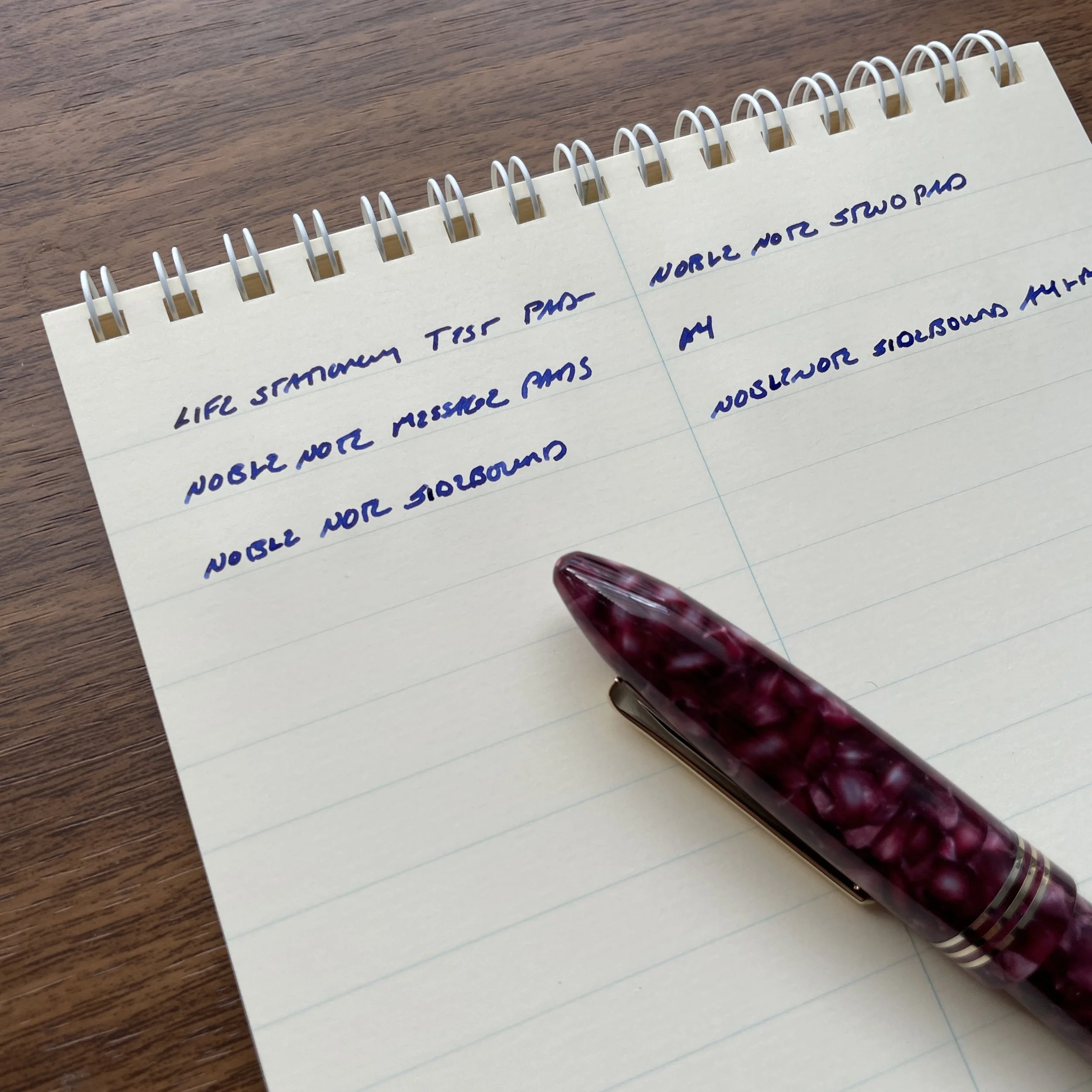 Life Stenographer's Notebook (Top Bound) — The Gentleman Stationer